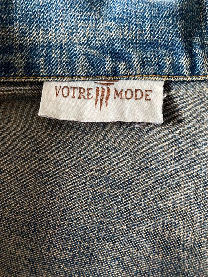 Veste Blouson jeans brodé 38/40/42 des années 70 - photo numéro 5