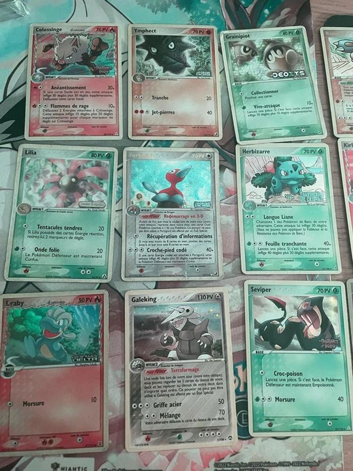 Carte Pokemon Reverse / holo bloc ex - photo numéro 3