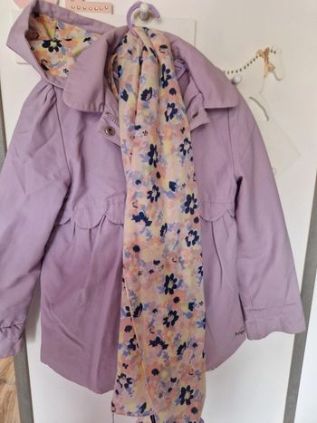 Veste 7 ans et foulard