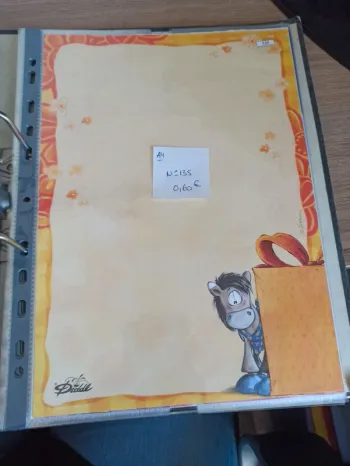 Feuille Diddl A4 135 0,60€