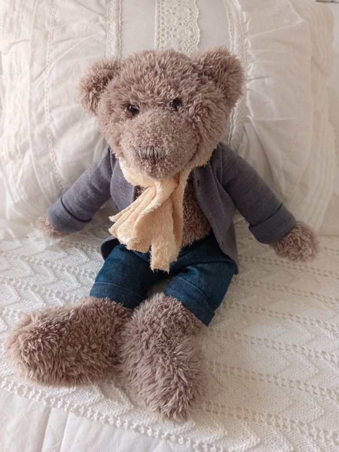 Ourson style vintage jean et veste - photo numéro 6