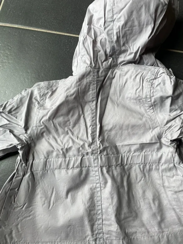 Parka gris rose - photo numéro 5