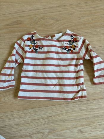 Sweat-shirt léger rayures