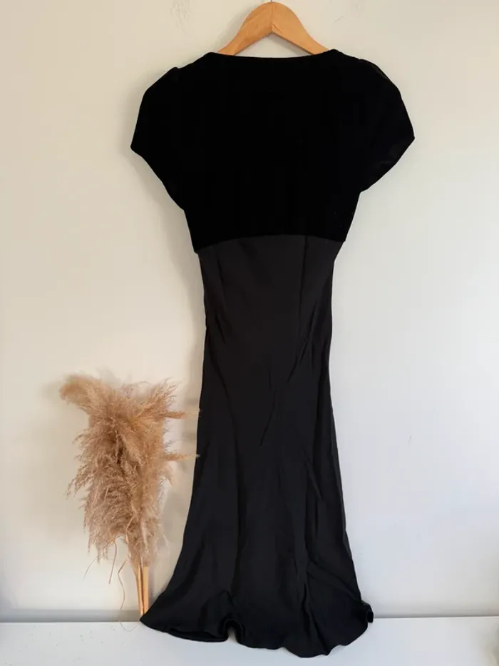 Robe longue noire Rouje - photo numéro 2