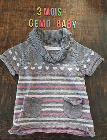 Robe a rayures 3mois