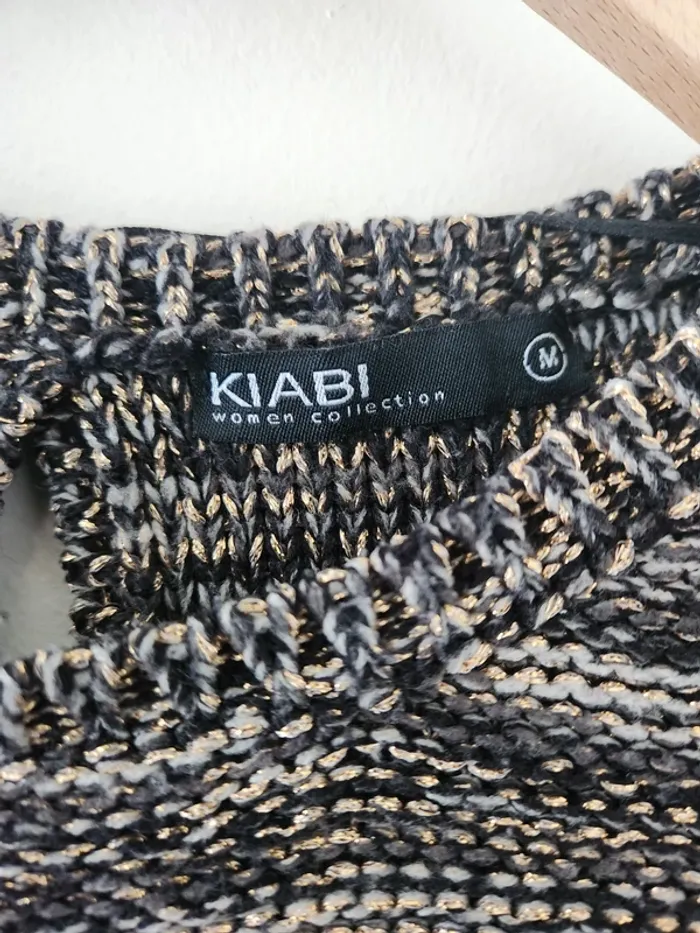 🧶 Pull femme KIABI - Taille M - Détail nœuds dos - Look cosy chic - photo numéro 3