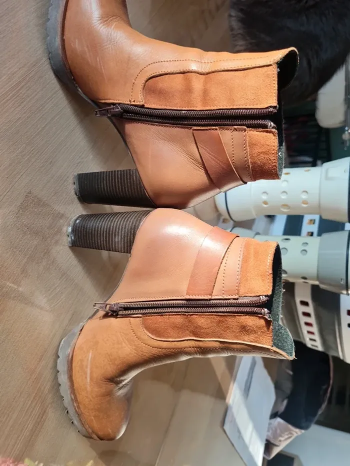 Bottines à talons taille 37 - photo numéro 3