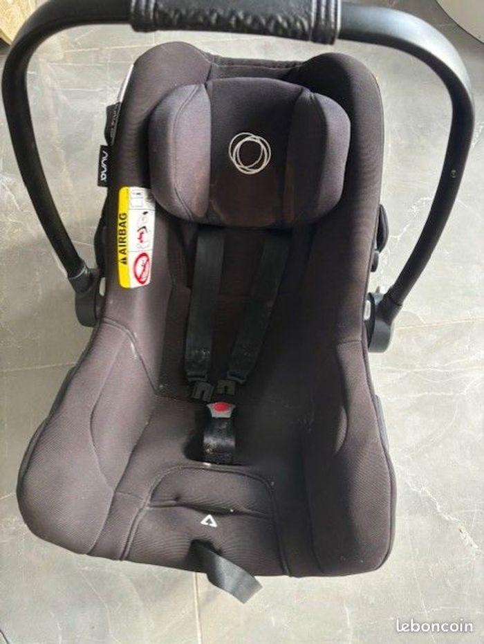 Siège auto BUGABOO i-Size Turtle Air by Nuna Noir