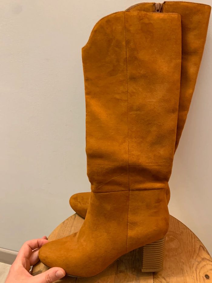 Bottes daim 37 - photo numéro 3