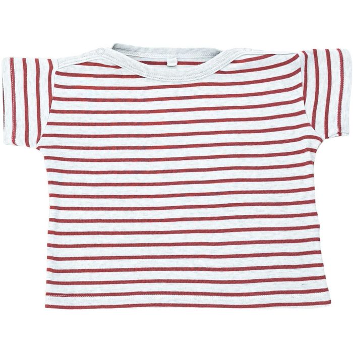 T-Shirt à manches courtes 6 mois en coton bio Petit Bateau