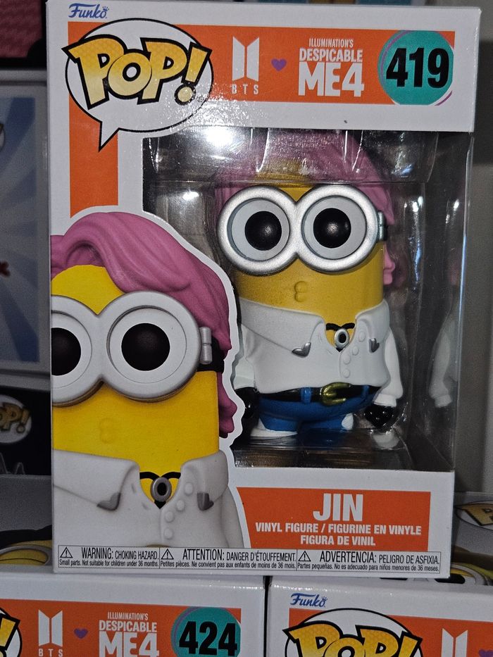 Funko Pop Minions x BTS – Despicable Me 4 - photo numéro 2