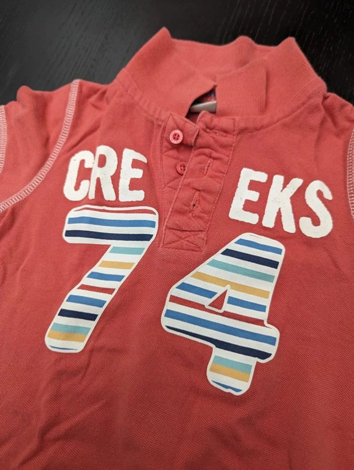 Ensemble été garçon polo et short 24 mois - photo numéro 5
