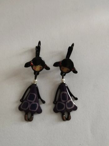 Boucles d'oreilles fantaisie