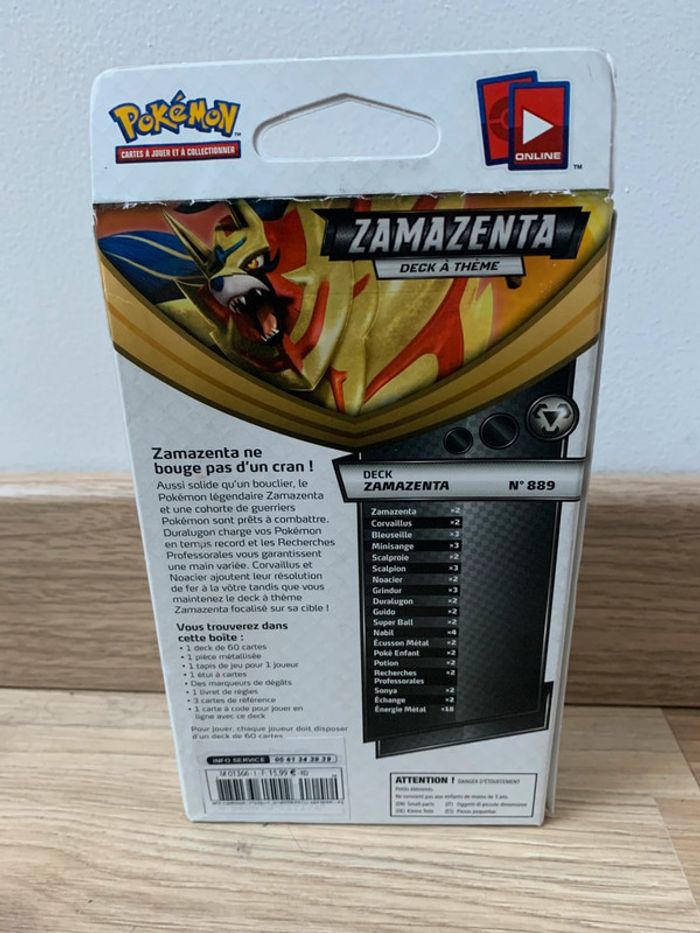 Deck Pokémon Zamazenta - photo numéro 2