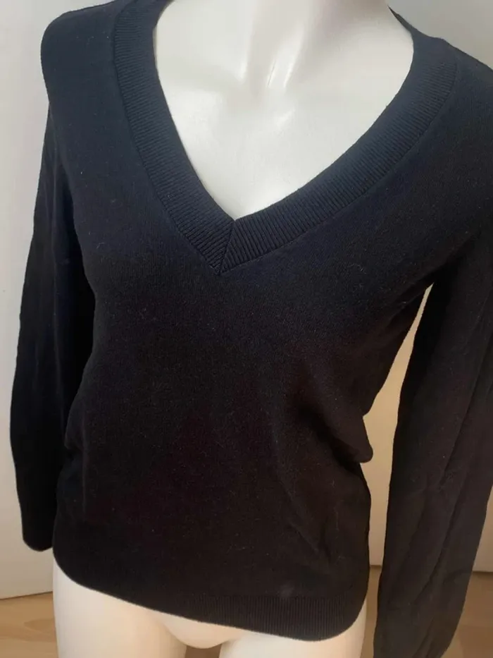 Pull fin col V basic 36 Kiabi - photo numéro 2