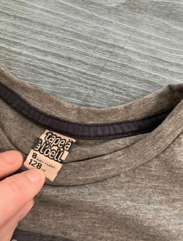 T shirt tao 8 ans - photo numéro 3