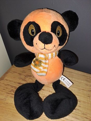 Ours orange et noir neuf