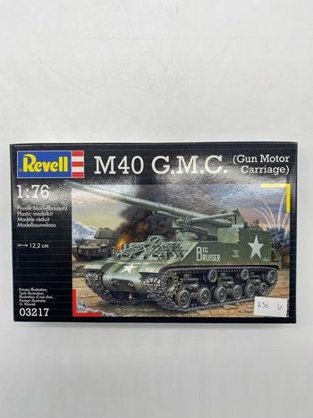 Revell maquette M40 GMC gun motor carriage