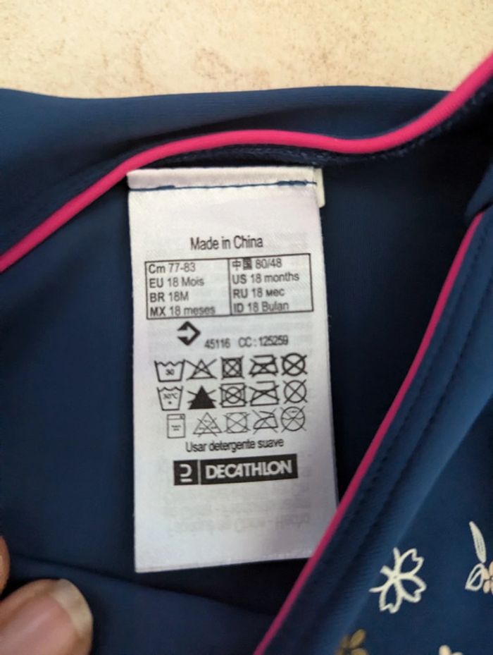 Ensemble maillot de bain 18 mois #bebefille18moisso1358 - photo numéro 3