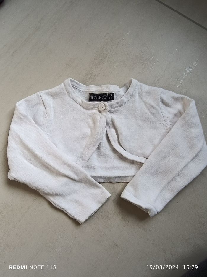 Boléro manches longues