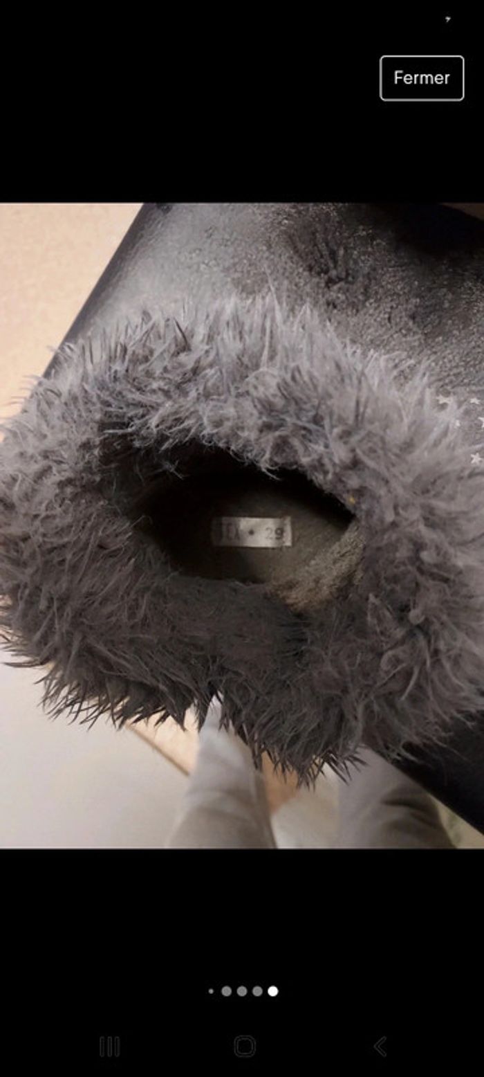 Lot de 3 paires de chaussures hiver fille 29 - photo numéro 11