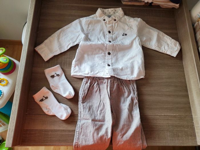 Tenue de cérémonie, classe, bébé garçon 6 mois