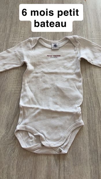 Body manches longues mixte