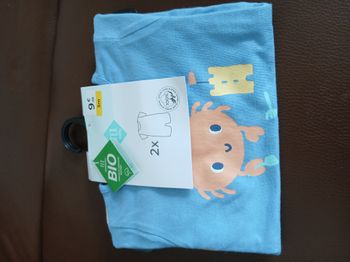 lot 2 barboteuse combishort garcon tex baby 60 cm 3 mois 