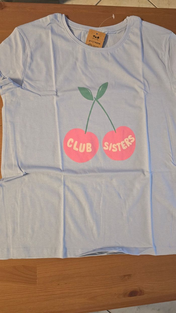 Neufs (non portés) 🏷🥰🤩😍 teeshirts MC 12 ans fille - photo numéro 4