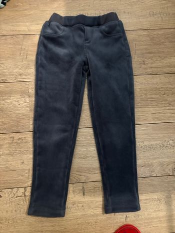 Legging velours polaire 7 ans 