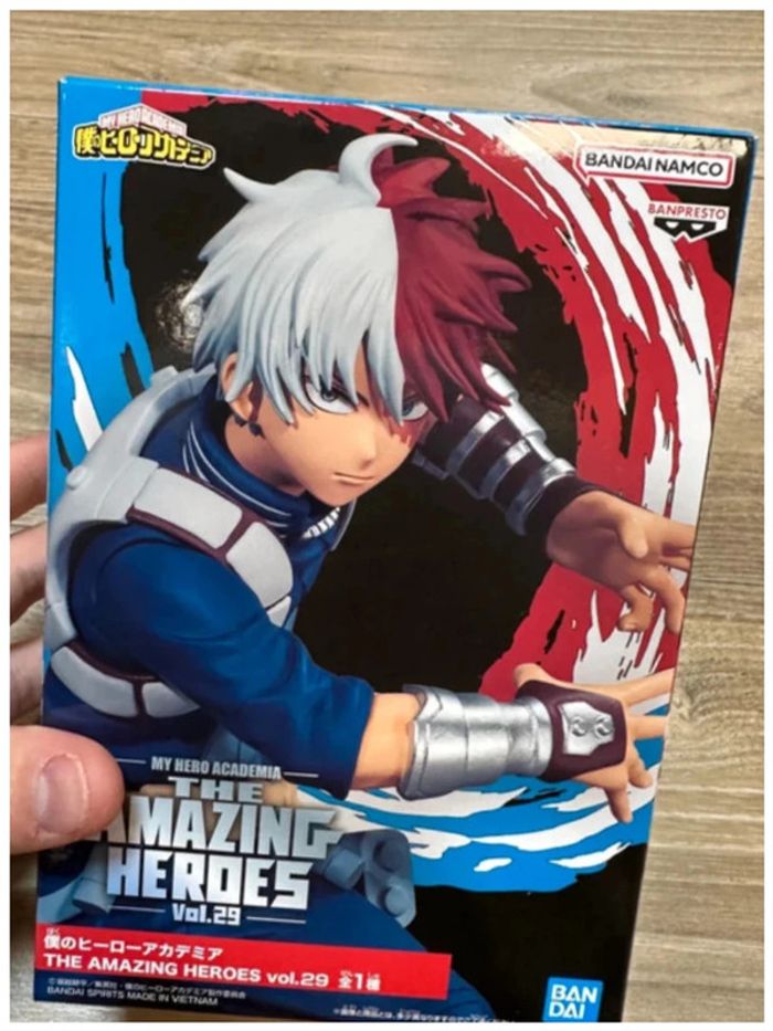 Figurine My Hero Academia - Shoto Todoroki - The Amazing Heroes - Banpresto