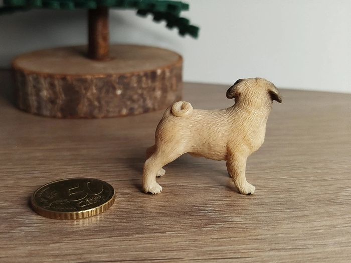 Schleich figurine chien pékinois carlin Animal domestique - photo numéro 3
