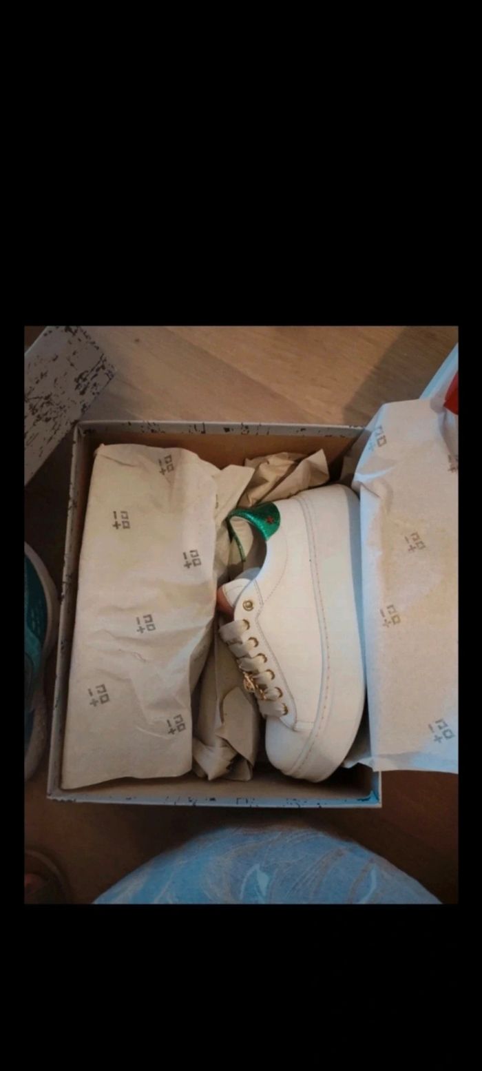Sneackers cuir Gio + - photo numéro 7