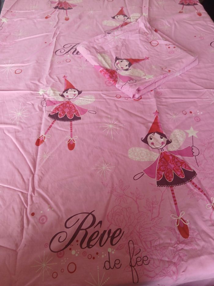 Parure housse + taie oreiller Petites fées - photo numéro 2