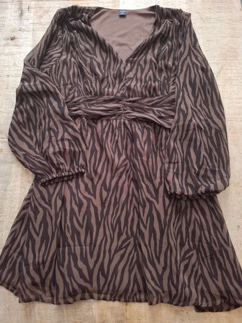 Robe zébrée Kiabi
