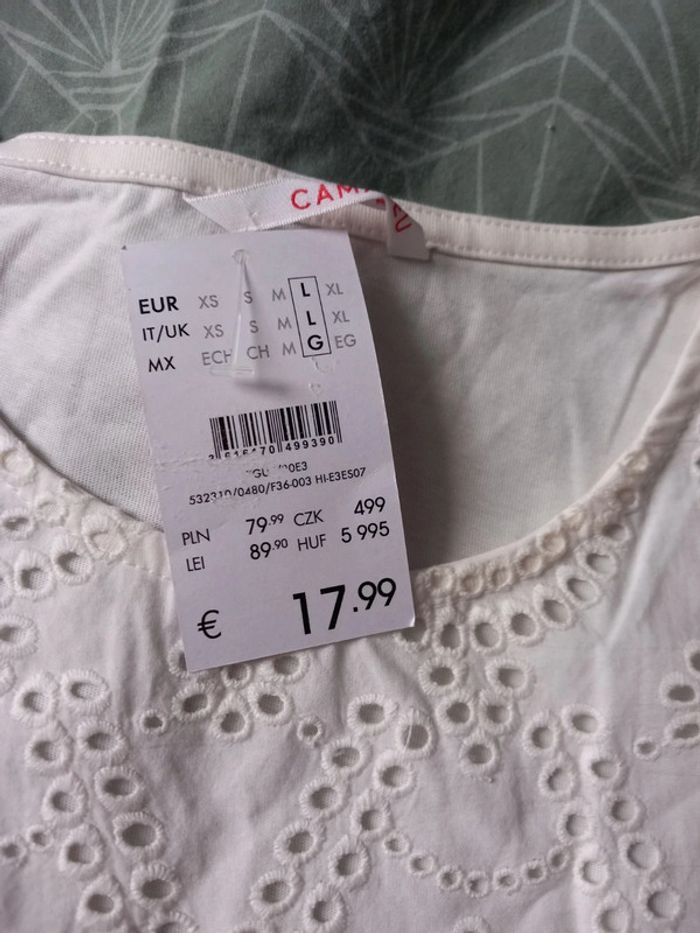 Débardeur camaïeu neuf taille L - photo numéro 2