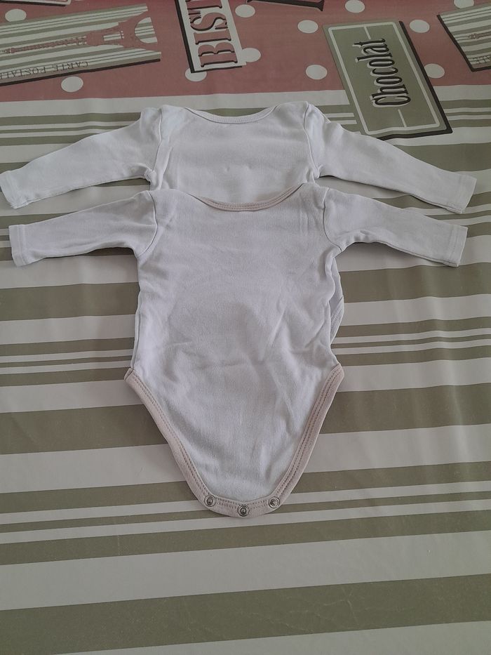 Lot de 2 bodys bébé garçon Taille 3mois - photo numéro 2
