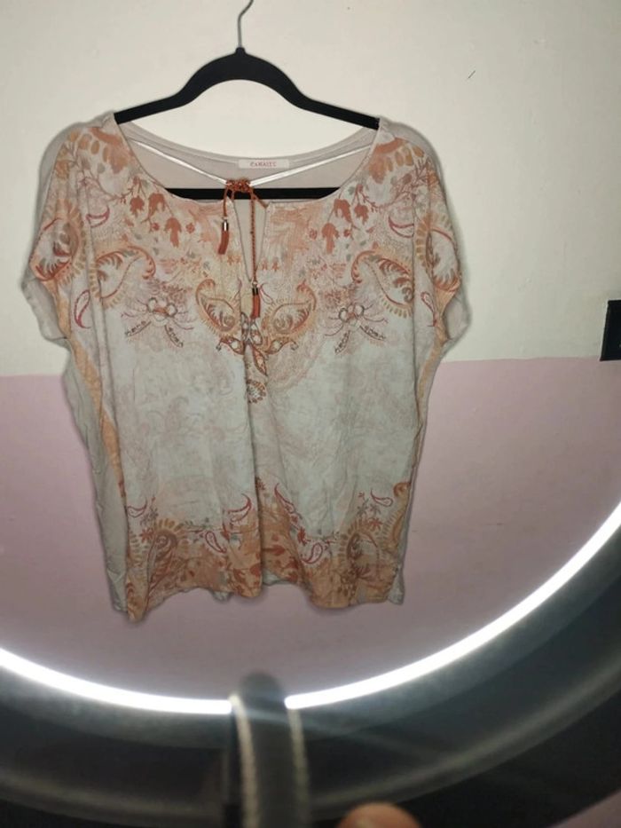 T-shirt femme taille m Camaïeu - photo numéro 3