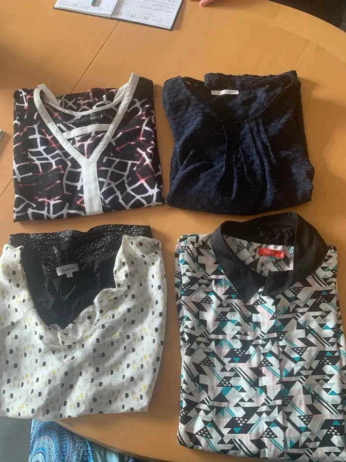 Lot de 4 t-shirt pour femme