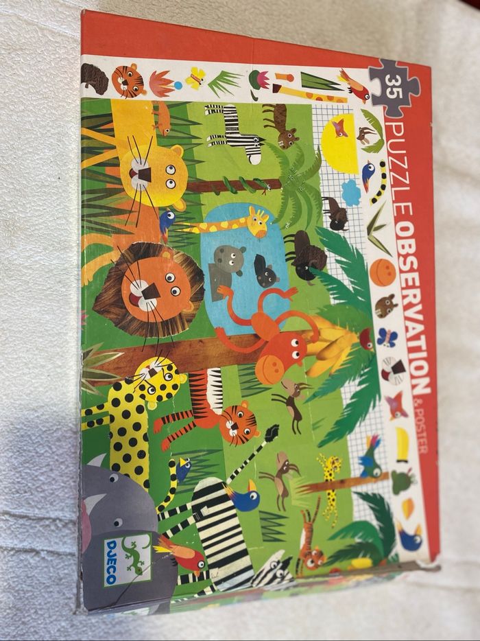 Puzzle Observation jungle