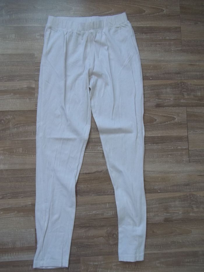 Legging long blanc Bilook 12 ans