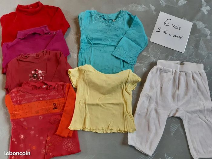 Lot complet de vêtements bébé (fille) 0-12 mois - photo numéro 9