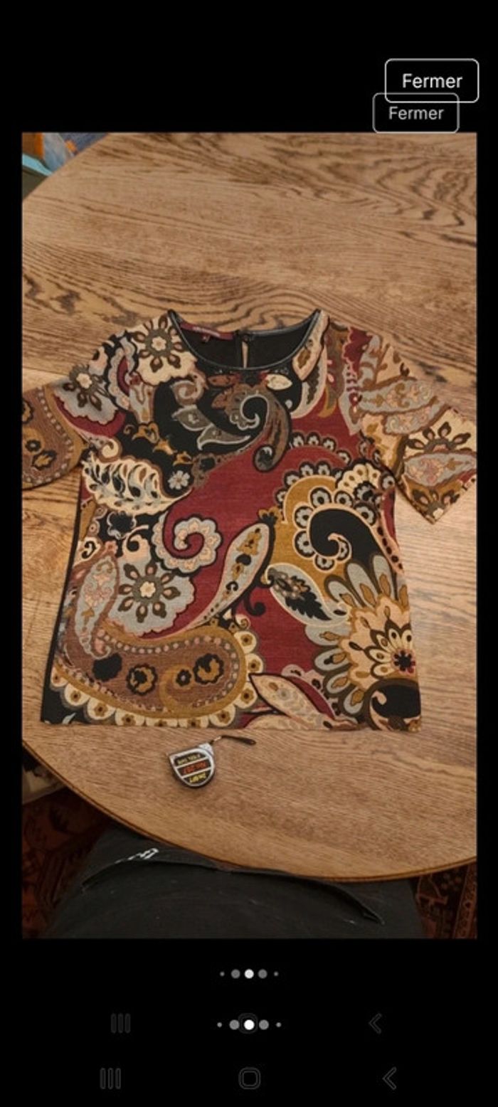 Jolie Blouse la fée maraboutée t 36 parfait état - photo numéro 10