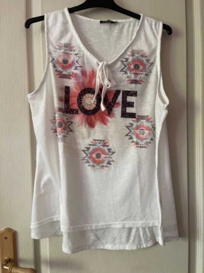 T-shirt débardeur femme