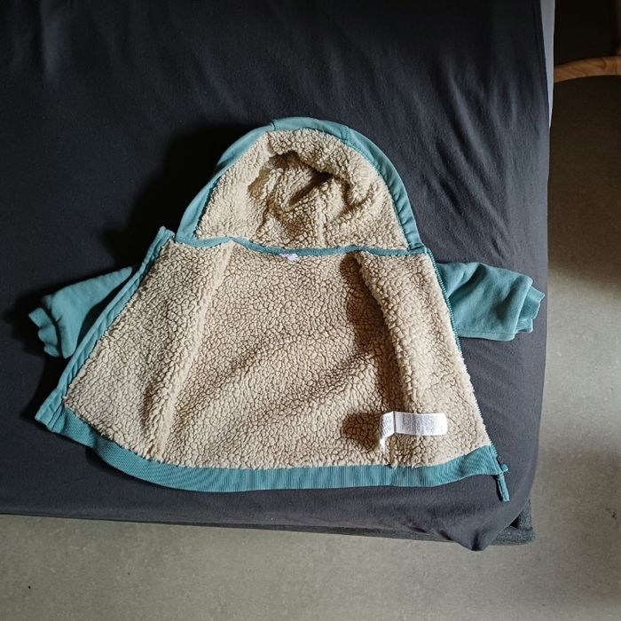 Gilet à capuche broderie skate bébé garçon