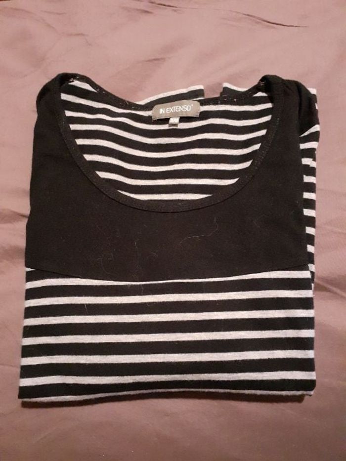 Tshirt à rayures