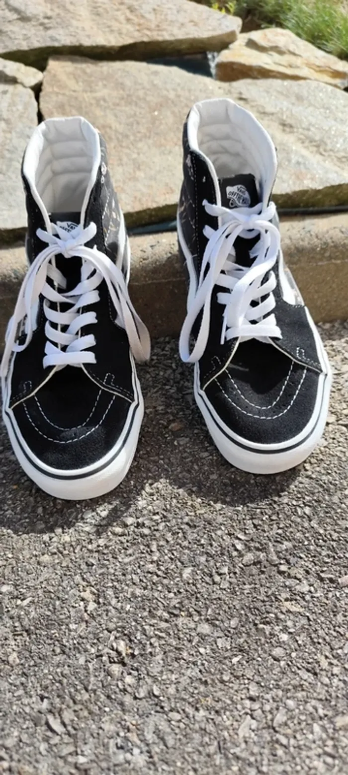 Baskets montantes velours Vans