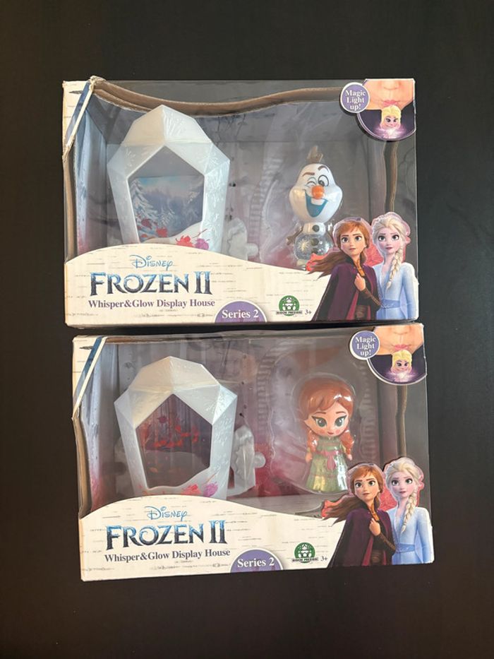 Lot de 2 figurines La Reine des neiges