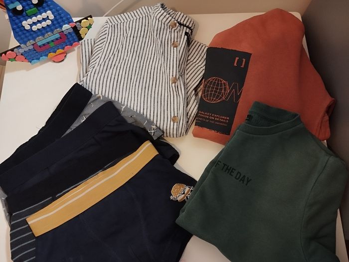 Lot vêtements garçon 8 ans