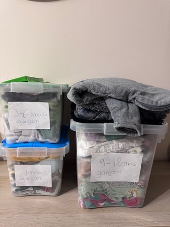 Mega lot 0-12 mois garçon bébé juin 2025 